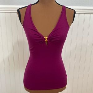 Authentic Gucci Blouse made in Italy with Gold hardware